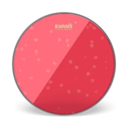 Evans 14" Hydraulic Red Clear Drum Head