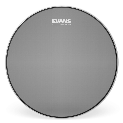 15 Inch Evans dB Zero Soundoff Drumhead with ShockWeave Mesh for Low-Volume Practice and Electronic Trigger Setups