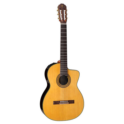 Takamine Pro Series AC/EL Full Size Classical Guitar with Cutaway