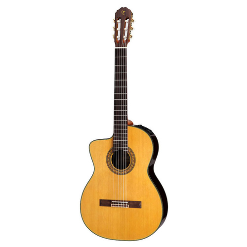 Takamine Pro Series Left Handed AC/EL Full Size Classical Guitar with Cutaway