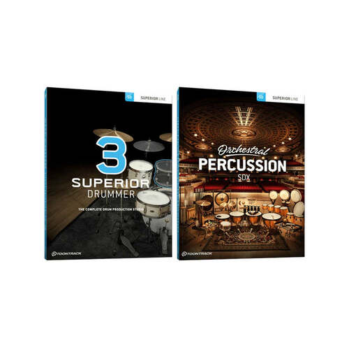 Toontrack Superior Drummer 3 Orchestral Edition - Software Instrument (Software Serial number)