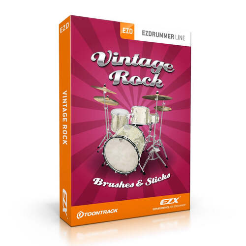 Toontrack Vintage Rock EZX - EZDrummer Sound Expansion (Software Serial Number)
