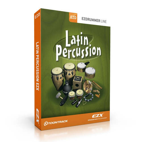 Toontrack Latin Percussion EZX - EZdrummer Sound Expansion (Software Serial Number)
