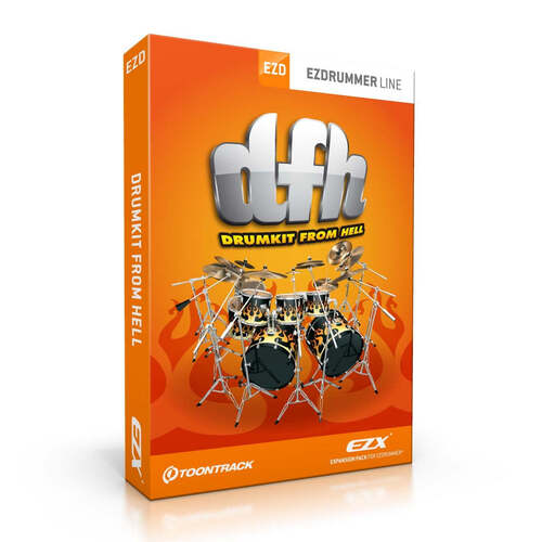 Toontrack Drumkit from Hell EZX - EZdrummer Sound Expansion (Software Serial Number)