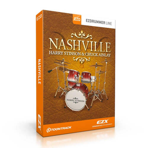 Toontrack Nashville EZX - EZDrummer Sound Expansion (Software Serial Number)