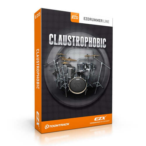 Toontrack Claustrophobic EZX - EZdrummer Sound Expansion (Software Serial Number)