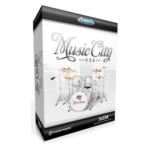Toontrack Music City USA SDX - Superior Drummer Sound Expansions (Software Serial Number)