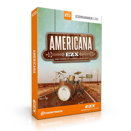 Toontrack EZDrummer Sound Expansion - Americana EZX (Software Serial Number)