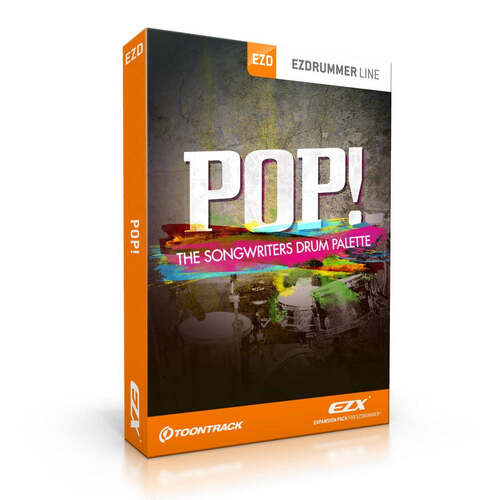 Toontrack POP! EZX - EZDrummer Sound Expansions (Software Serial Number)