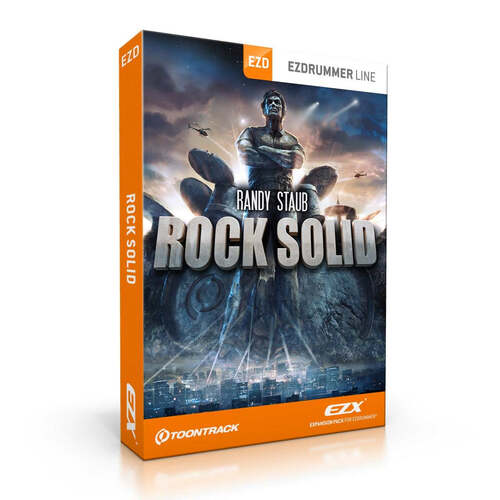 Toontrack Rock Solid EZX - EZDrummer Sound Expansions (Software Serial Number)