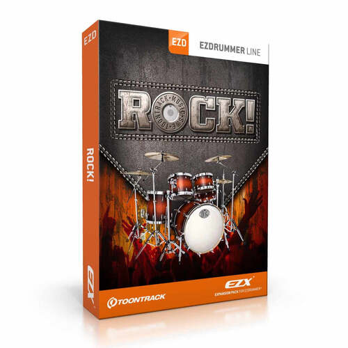 Toontrack Rock! EZX - EZDrummer Sound Expansion (Software Serial Number)