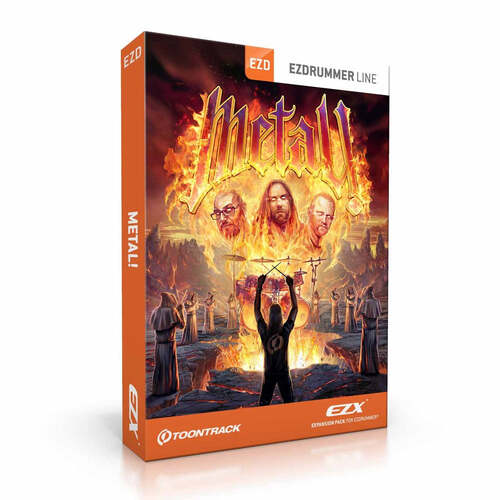 Toontrack Metal! EZX - EZDrummer Sound Expansions (Software Serial Number)