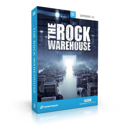 Toontrack The Rock Warehouse SDX - Superior Drummer Sound Expansion (Software Serial Number)