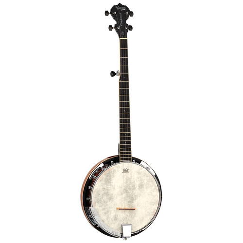 Tanglewood Union Series TUB5 5 String Banjo with Mahogany Resonator and Purple Heart Fingerboard