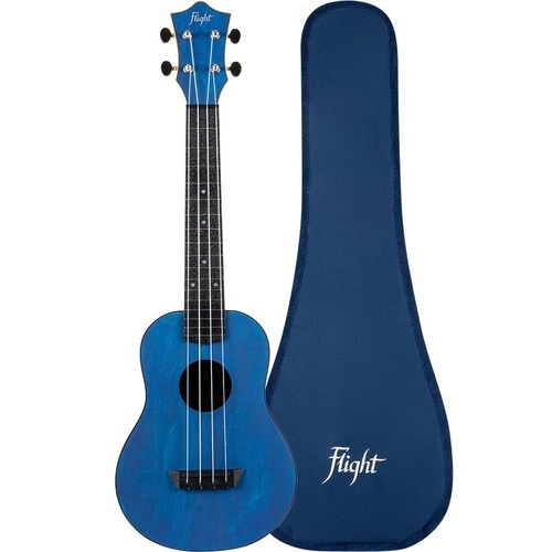 Flight TUC-35 Blue Concert Travel Ukulele