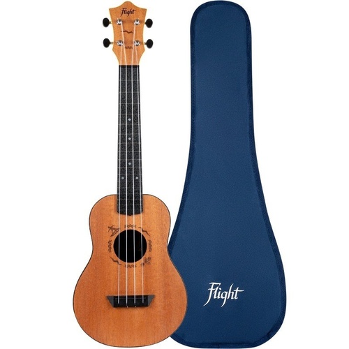 Flight TUC-53 Mahogany Concert Travel Ukulele