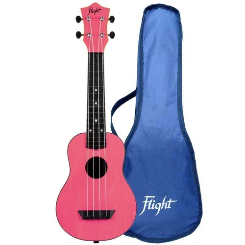 Flight TUS35 ABS Travel Soprano Ukulele - Pink