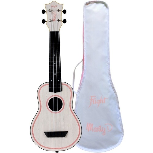 Flight TUS-MARTY MartyD Signature Travel Soprano Ukulele with Gig Bag