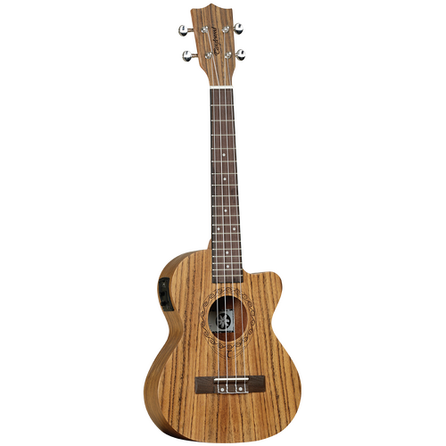 Tanglewood TWT14E Tiare Tenor Ukulele with Pickup Ovankol and Deluxe Padded Gig Bag
