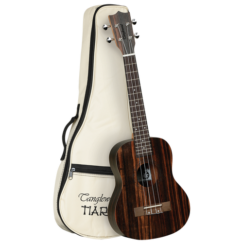 Tanglewood TWT19B Tiare Tenor Ukulele Figured Ebony with Gig Bag