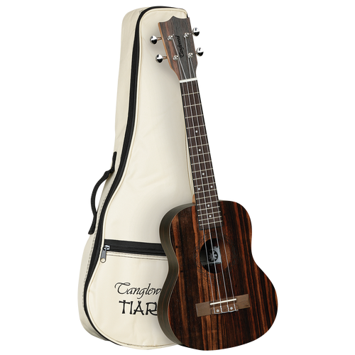 Tanglewood TWT19B Tiare Tenor Ukulele Figured Ebony with Gig Bag