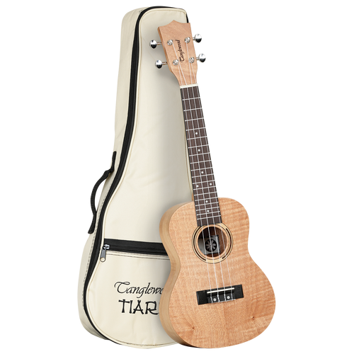 Tanglewood TWT6B Tiare Concert Ukulele Flame Mahogany with Gig Bag