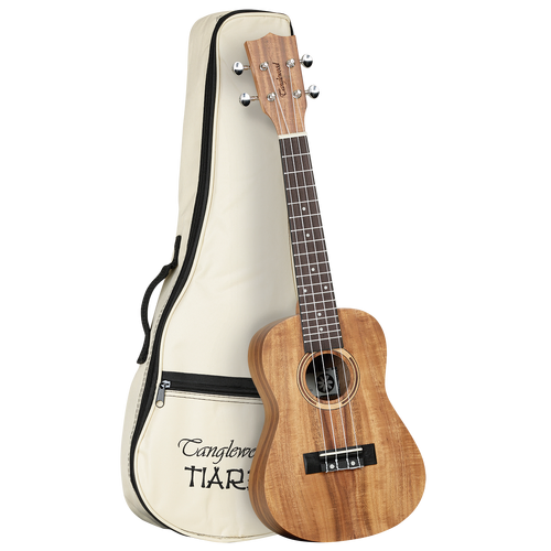 Tanglewood TWT8 Tiare Concert Ukulele All Koa with Bag
