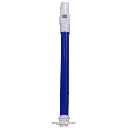 Maxtone Blue Slide Whistle with Slide-Out Pitch - 250mm Length
