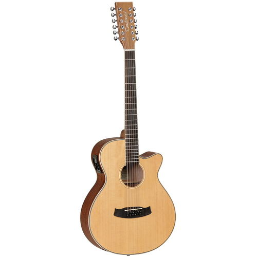 Tanglewood TW12CESOLID Winterleaf Super Folk C/E 12-String