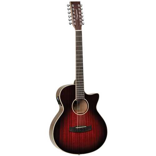 Tanglewood TW12VCEAVB Winterleaf Venetian C/E 12-String Vintage Burst