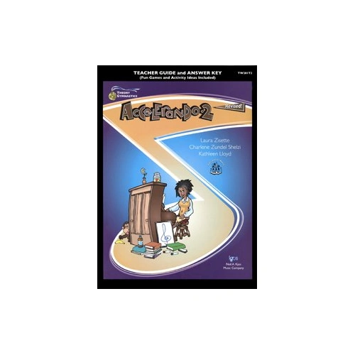 Theory Gymnastics Accelerando 2 Teacher Guide by Neil A. Kjos Music Company - 100 Pages