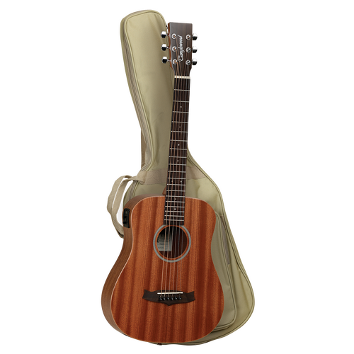 Tanglewood TW2TE Winterleaf Traveller Mahogany w/ PickUp & Bag