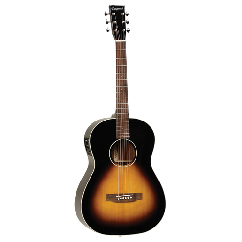 Tanglewood 40SOVSE Sundance Historic Vintage Sunburst Small Orchestra Guitar with Case