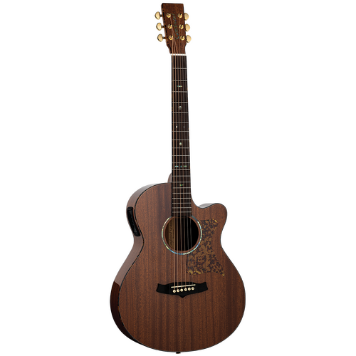 Tanglewood TW47RE Sundance Reserve Acoustic Guitar Super Folf All Solid Natural w/ Pickup & Case