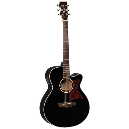 Tanglewood TW4BK Winterleaf Super Folk C/E Black Gloss