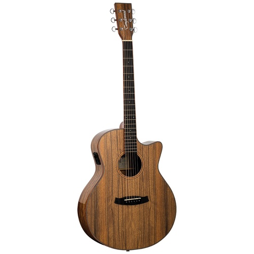 Tanglewood TW4EVCPW Winterleaf Exotic Grand Auditorium Guitar Solid Top C/E