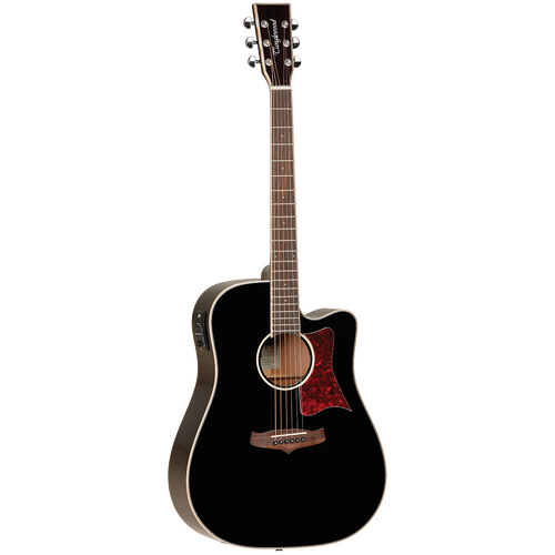 Tanglewood TW5BK Winterleaf Dreadnought C/E Black Gloss
