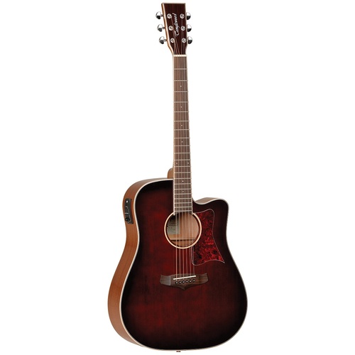 Tanglewood TW5WB Winterleaf Dreadnought C/E Guitar Whiskey Barrel Burst Gloss