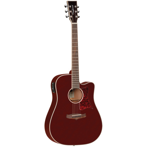 Tanglewood TW5WR Winterleaf Dreadnought C/E Burgundy Red