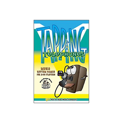 Tapping Telephone Rhythm Game for Classroom Use, 5 Levels A-E, Group Activity for 2-30 Players