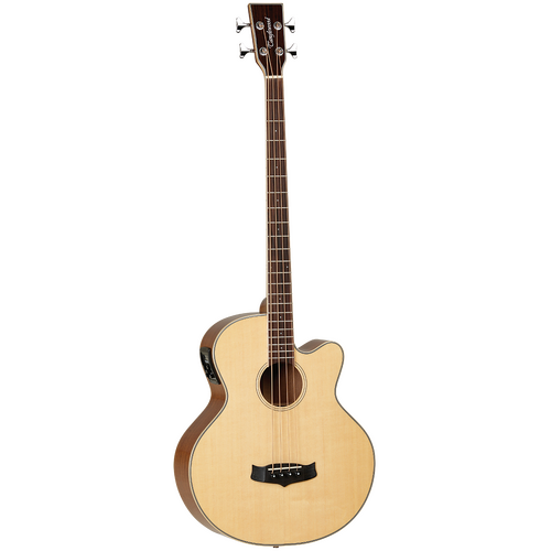 Tanglewood TW8AB Winterleaf Acoustic Bass CE Natural Gloss Spruce/Mahogany