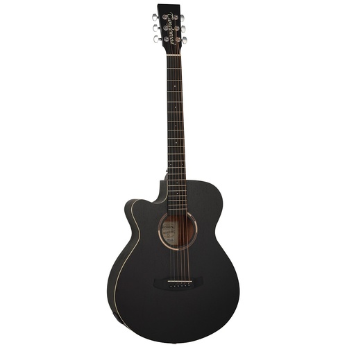 Tanglewood TWBBSFCELH Blackbird SuperFolk C/E Left Hand Guitar Smokestack Satin