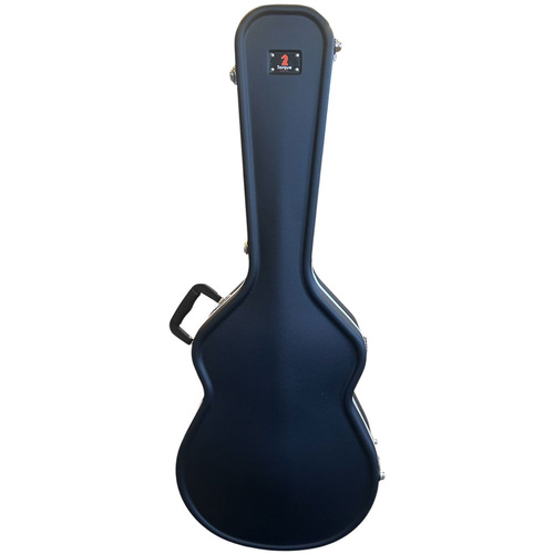 Torque ABS Acoustic Guitar Case for OM/000 Size - Black-X Finish