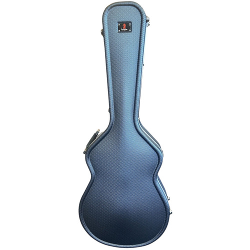 Torque ABS Acoustic Guitar Case for OM/000 in Light Grey Finish