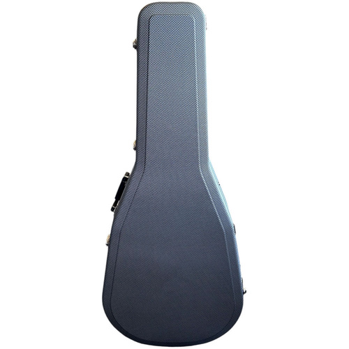 Torque Deluxe ABS Acoustic Guitar Case for 6/12-String in Black/White Finish