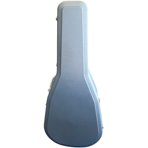 Torque Deluxe ABS Acoustic Guitar Case for 6/12-String in Silver-X Finish