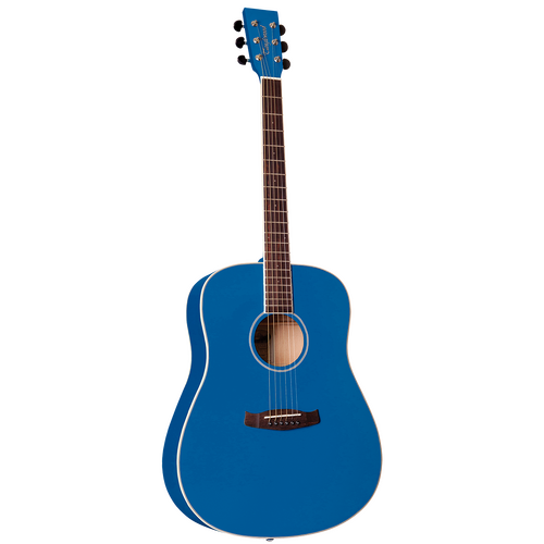 Tanglewood TWDBTDDBL Discovery Dreadnought Cobalt Blue