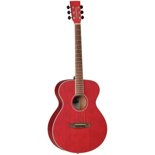 Tanglewood TWDBTFRDLH Discovery Folk Left Hand Red Acoustic Guitar