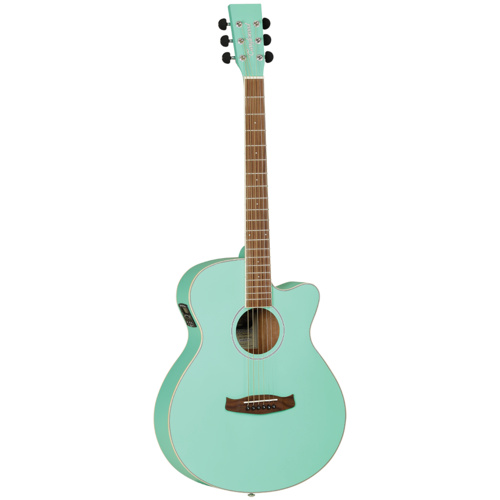 Tanglewood TWDBTSFCESGR Discovery Superfolk C/E Surf Green