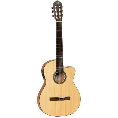 Tanglewood TWEMDC1 Enredo Madera Dominar Thinline Classical Cutaway Electric Guitar